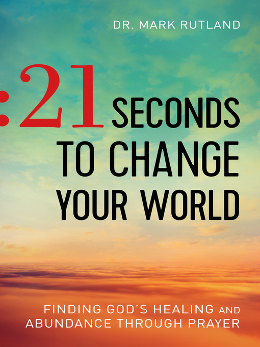 Seconds change. Change your World.